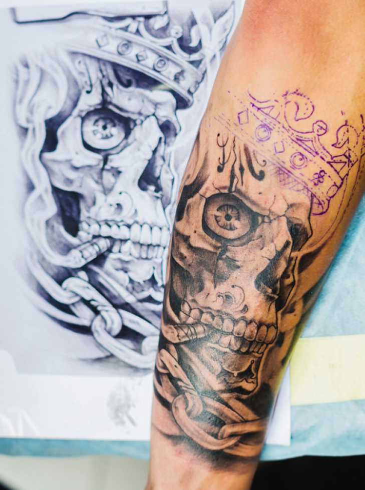 Tatuagem Blackwork
